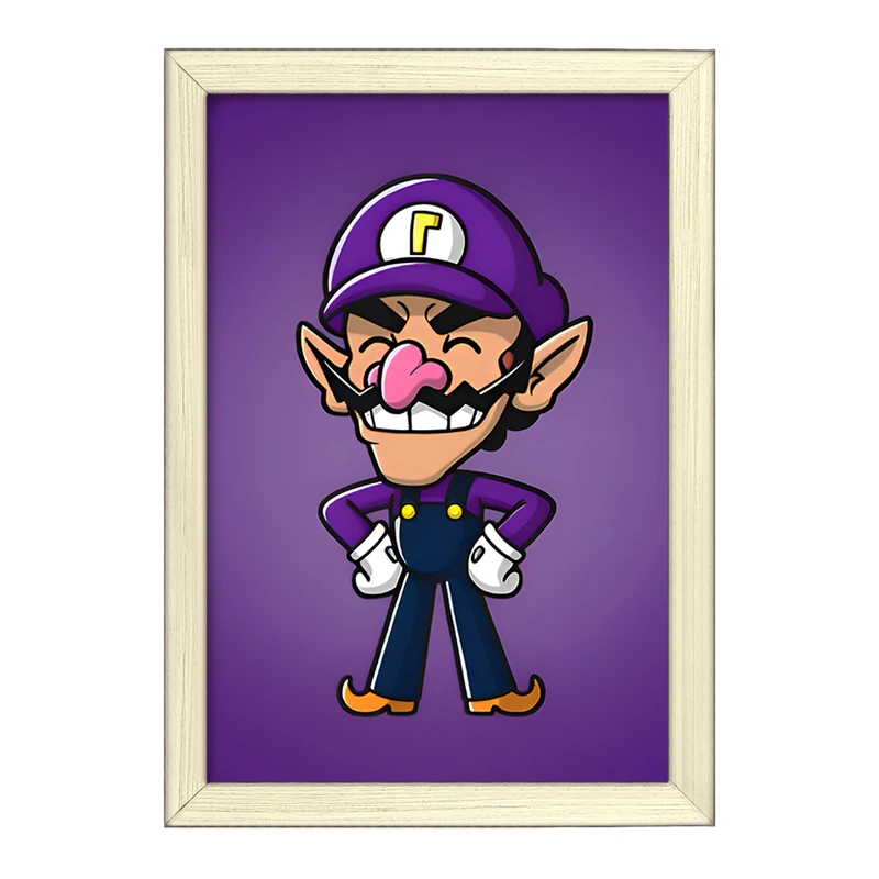 تابلو خندالو طرح سوپر ماریو (Super Mario) کد F9432