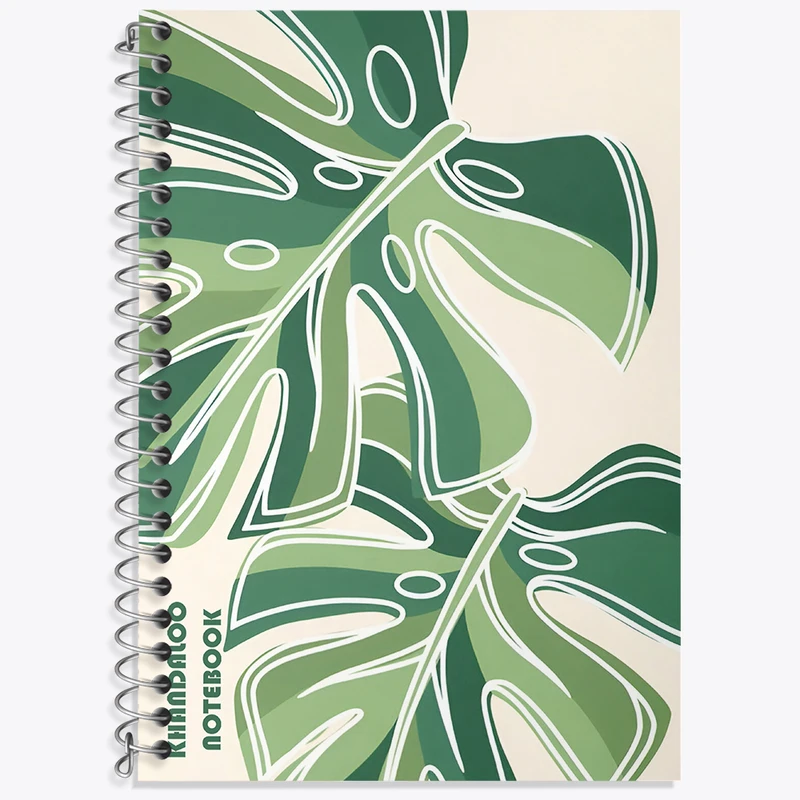 دفتر نت موسیقی 50 برگ خندالو طرح برگ انجیری کد N8639