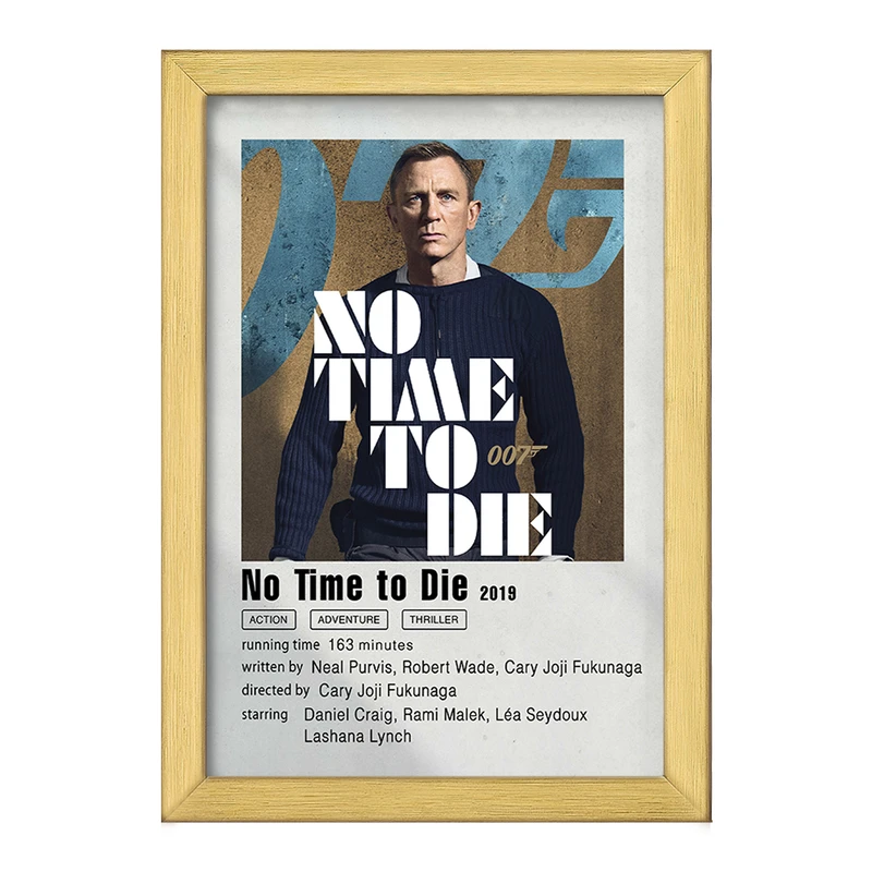 تابلو خندالو طرح زمانی برای مردن نیست (No Time to Die) کد F11909