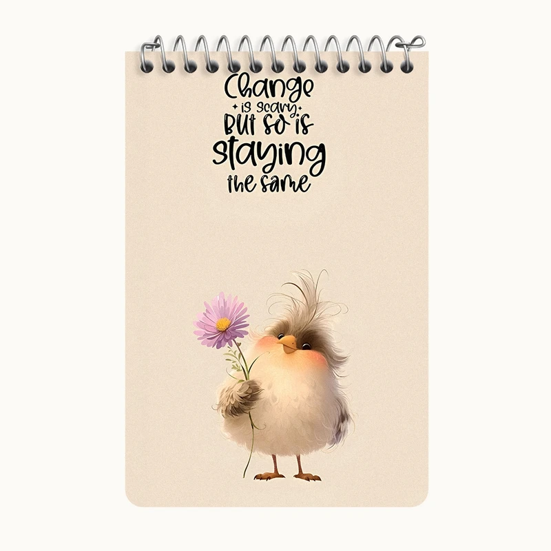 دفتر یادداشت 50 برگ خندالو طرح انگیزشی  کد F5846