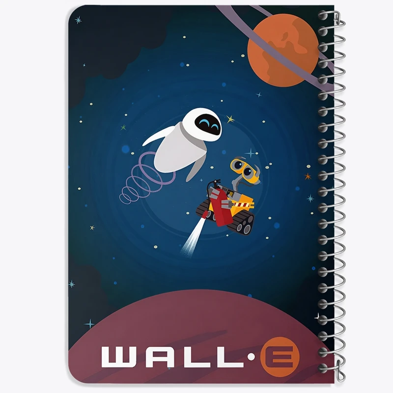 دفتر یادداشت 50 برگ خندالو طرح وال ای (wall-E) کد F9692