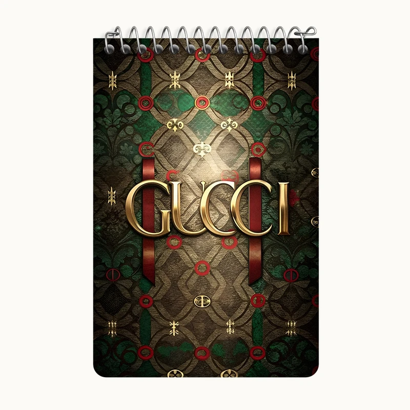 دفتر یادداشت 50 برگ خندالو طرح گوچی (Gucci) کد F10649