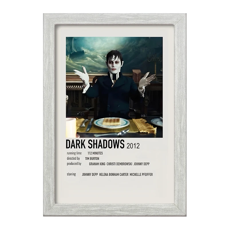 تابلو خندالو طرح سایه‌های تاریک (Dark Shadows) کد F13302