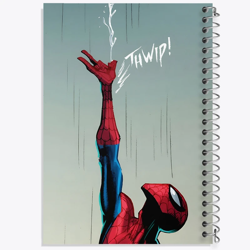 دفتر مشق 100 برگ خندالو طرح مرد عنکبوتی (Spider Man) کد F3949