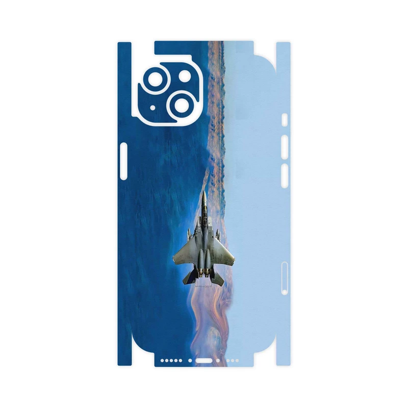 برچسب پوششی ماهوت مدل Fighter plane F15-FullSkin مناسب برای گوشی موبایل اپل iPhone 14