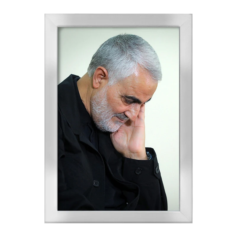 تابلو خندالو طرح سردار قاسم سلیمانی  کد 12600