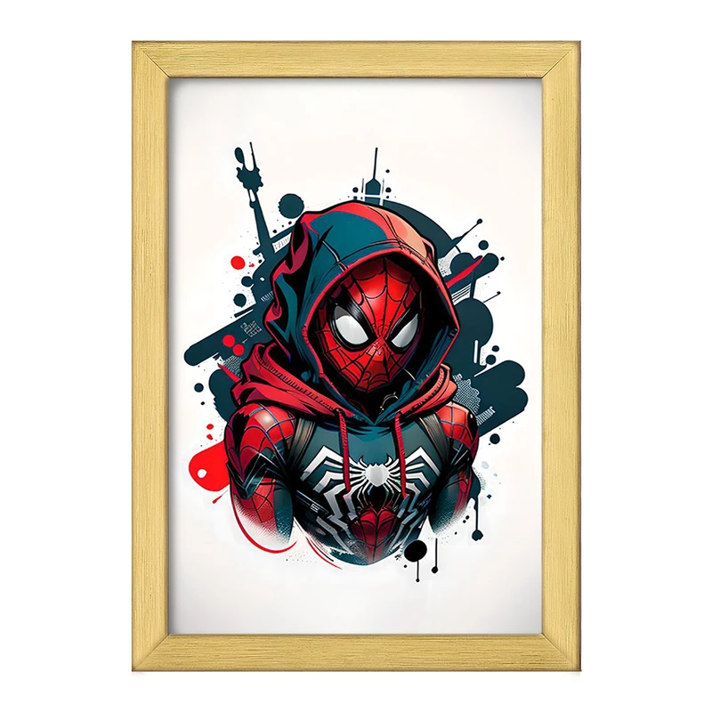 تابلو خندالو طرح مرد عنکبوتی (Spider Man) کد F2960