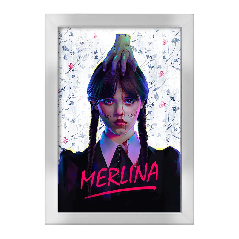 تابلو خندالو طرح ونزدی (Wednesday) کد F2511