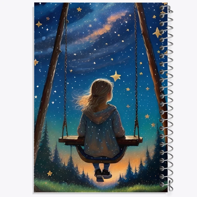 دفتر مشق 50 برگ خندالو طرح دخترانه کد F11069