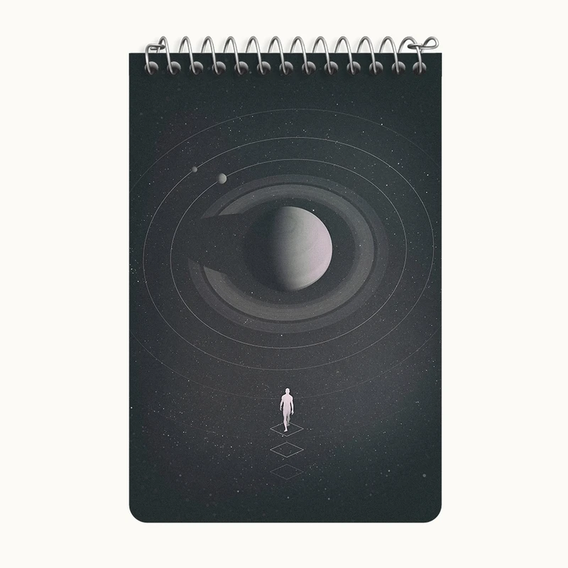 دفتر یادداشت 50 برگ خندالو طرح مفهومی کد F4056