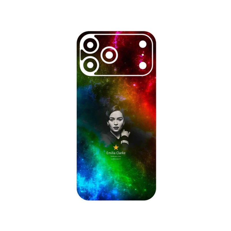 برچسب پوششی ماهوت مدل emilia clarke مناسب برای گوشی موبایل اپل iPhone 17 Pro Max