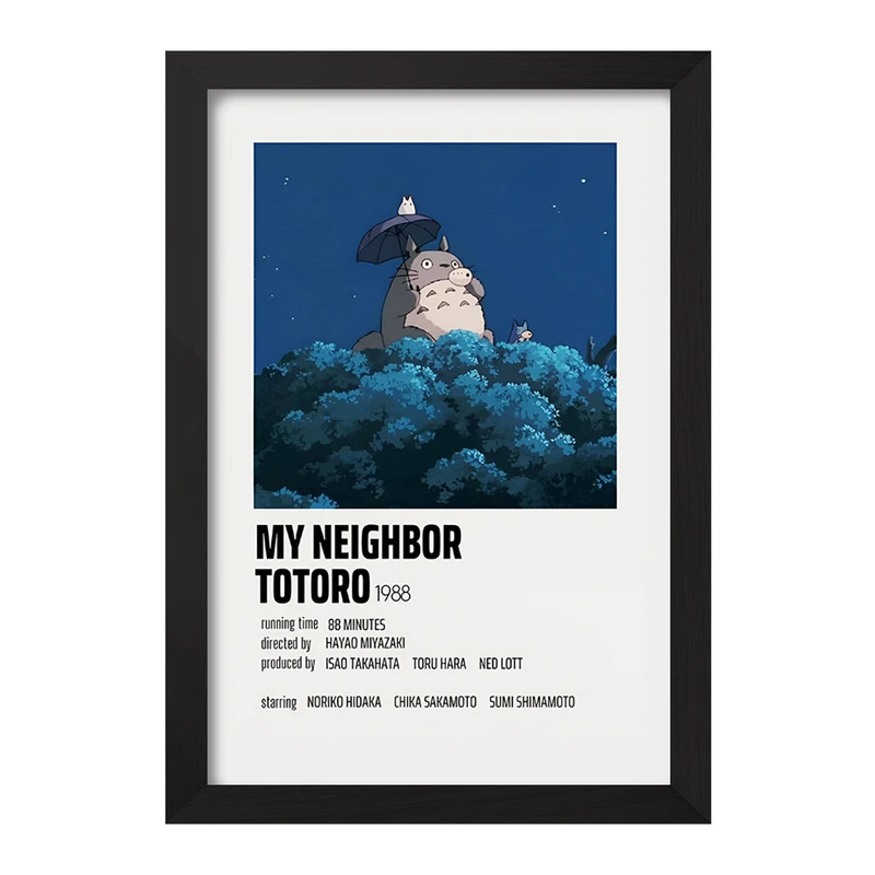 تابلو خندالو طرح انیمه توتورو (Totoro) کد F13172
