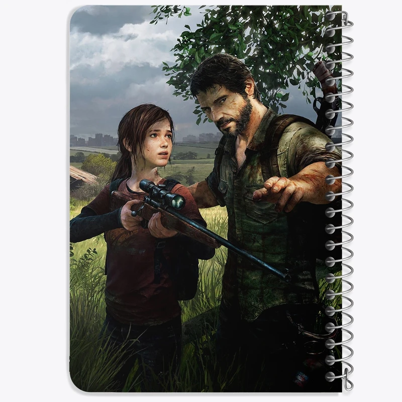 دفتر یادداشت 50 برگ خندالو طرح بازی د لست آف آس The Last Of Us کد 30087
