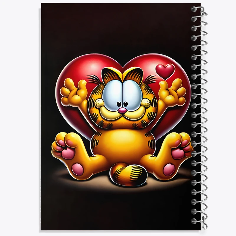 دفتر نقاشی 50 برگ خندالو طرح گارفیلد (Garfield) کد F9908
