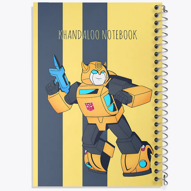 دفتر نقاشی 50 برگ خندالو طرح فیلم ترنسفورمرز (Bumblebee) کد N8935