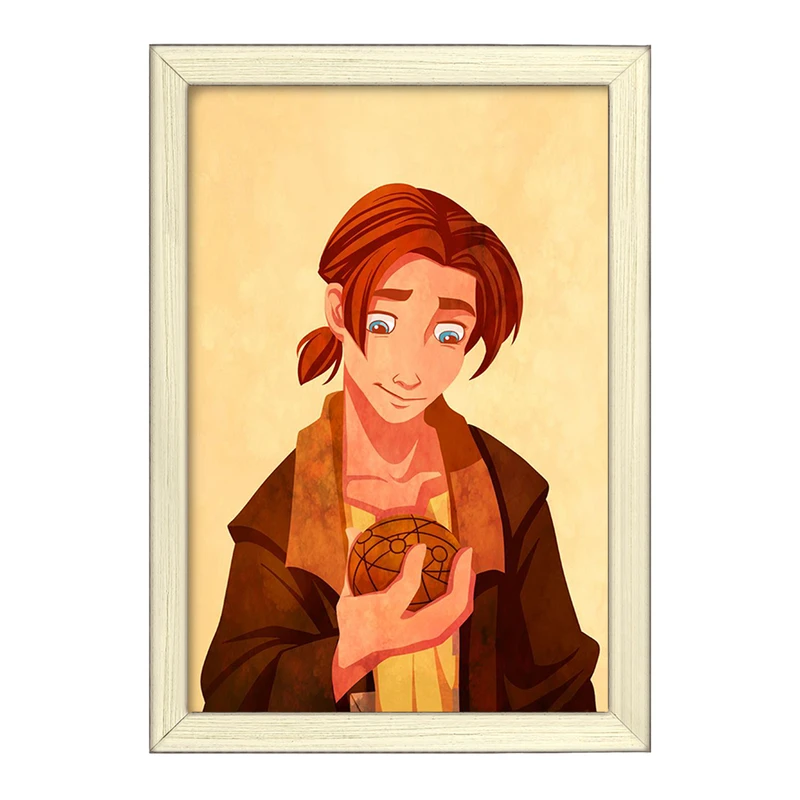 تابلو خندالو طرح انیمیشن سیاره گنج Treasure Planet  کد 13763