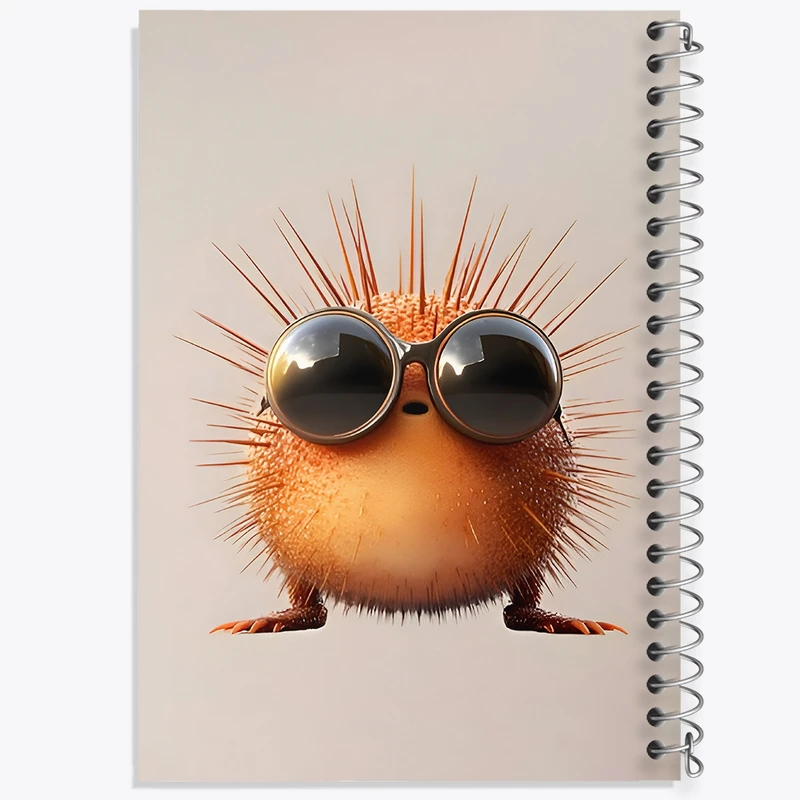 دفتر طراحی 50 برگ خندالو طرح هیولای بامزه کد N5951