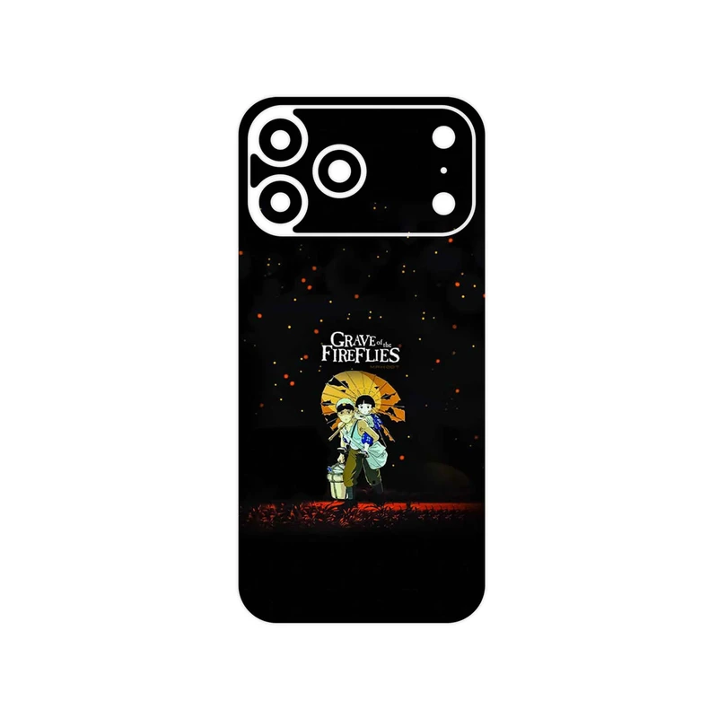 برچسب پوششی ماهوت مدل Grave of the Fireflies مناسب برای گوشی موبایل اپل iPhone 17 Pro Max