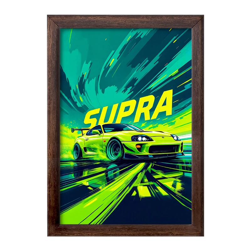 تابلو خندالو طرح تویوتا (Toyota Supra) کد F13731