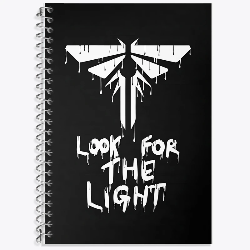 دفتر زبان دوخط 50 برگ خندالو طرح آخرین بازمانده از ما (The Last Of Us) کد F13587