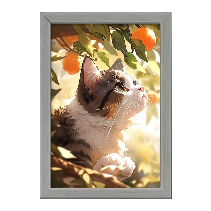 تابلو خندالو طرح گربه (Cat) کد F974