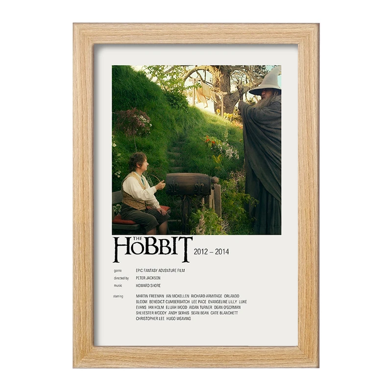 تابلو خندالو طرح هابیت ها (The Hobbit) کد F13294