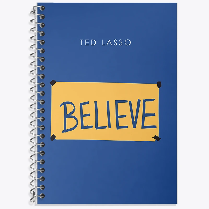 دفتر نت موسیقی 50 برگ خندالو طرح تد لاسو (Ted Lasso) کد F11908