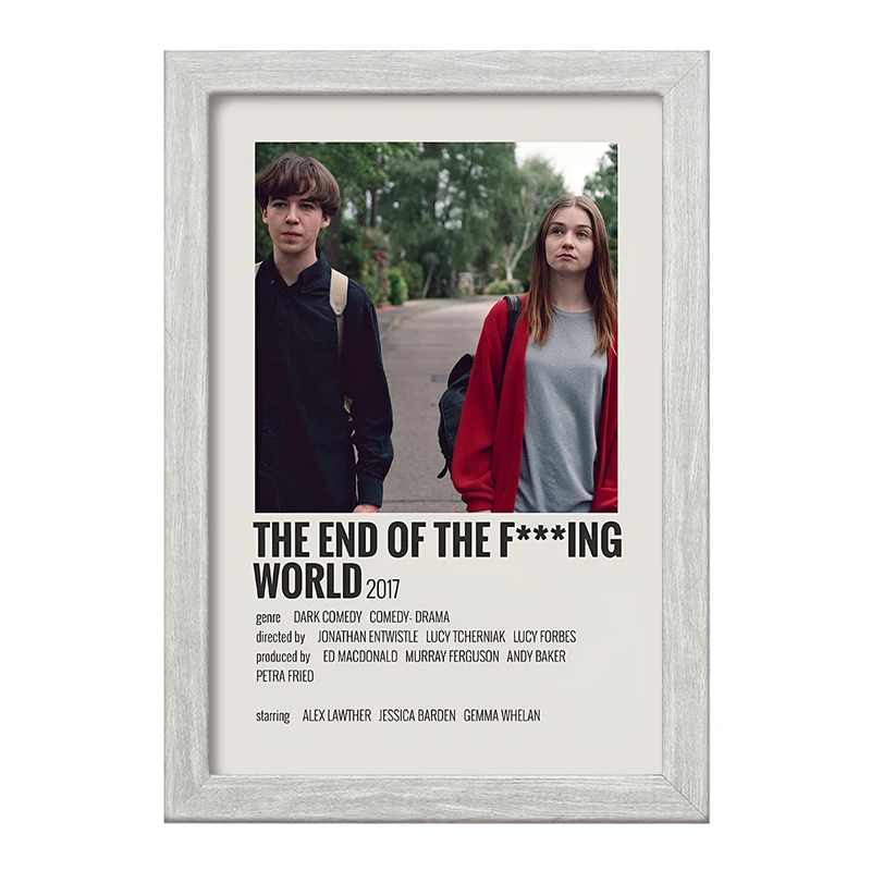 تابلو خندالو طرح پایان دنیای لعنتی کد F13309