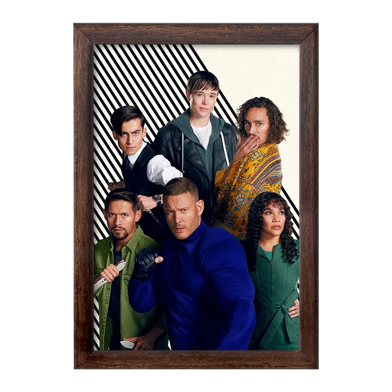 تابلو خندالو طرح سریال آکادمی آمبرلا The Umberella Academy کد 28541