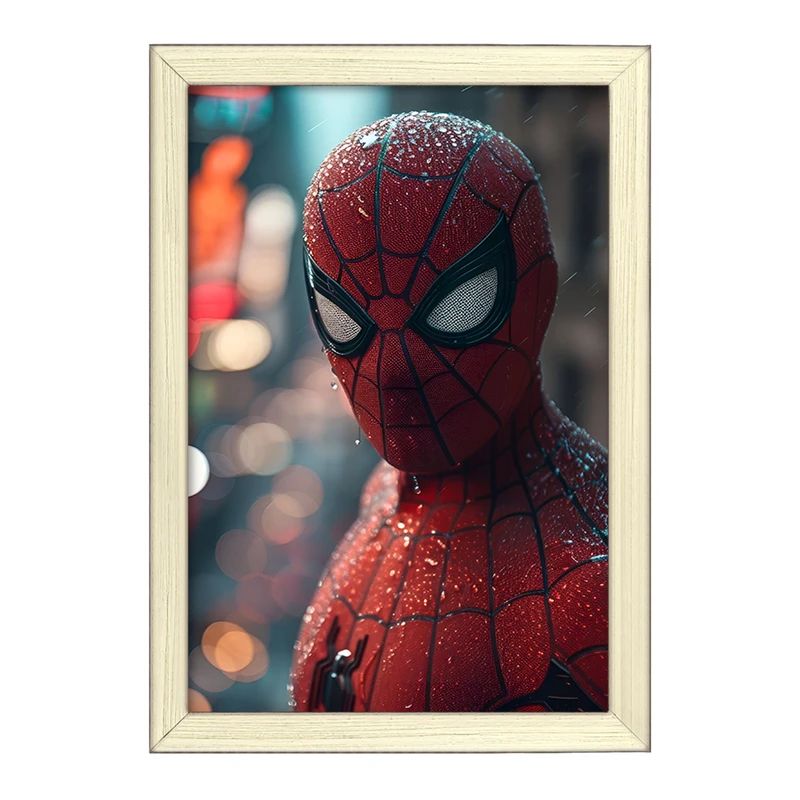 تابلو خندالو طرح مرد عنکبوتی (Spider Man) کد F3953