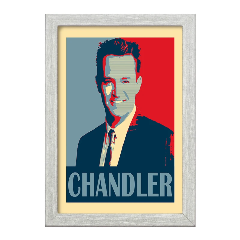 تابلو خندالو طرح چندلر فرندز (Friends) کد F6473