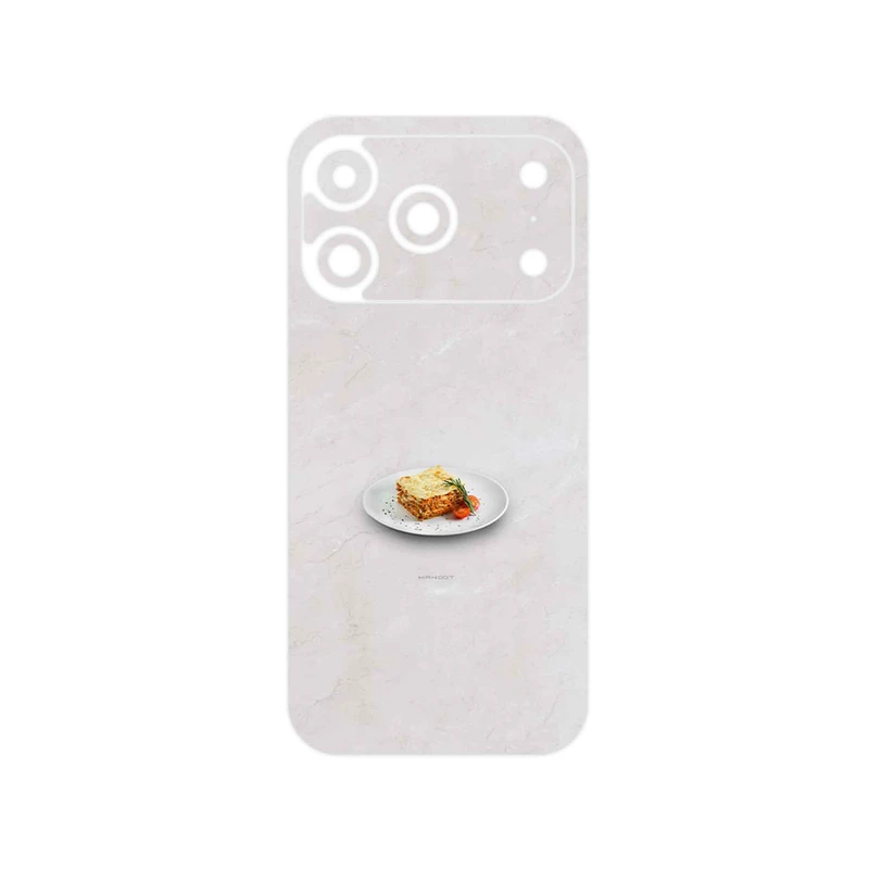 برچسب پوششی ماهوت مدل Lasagne مناسب برای گوشی موبایل اپل iPhone 17 Pro