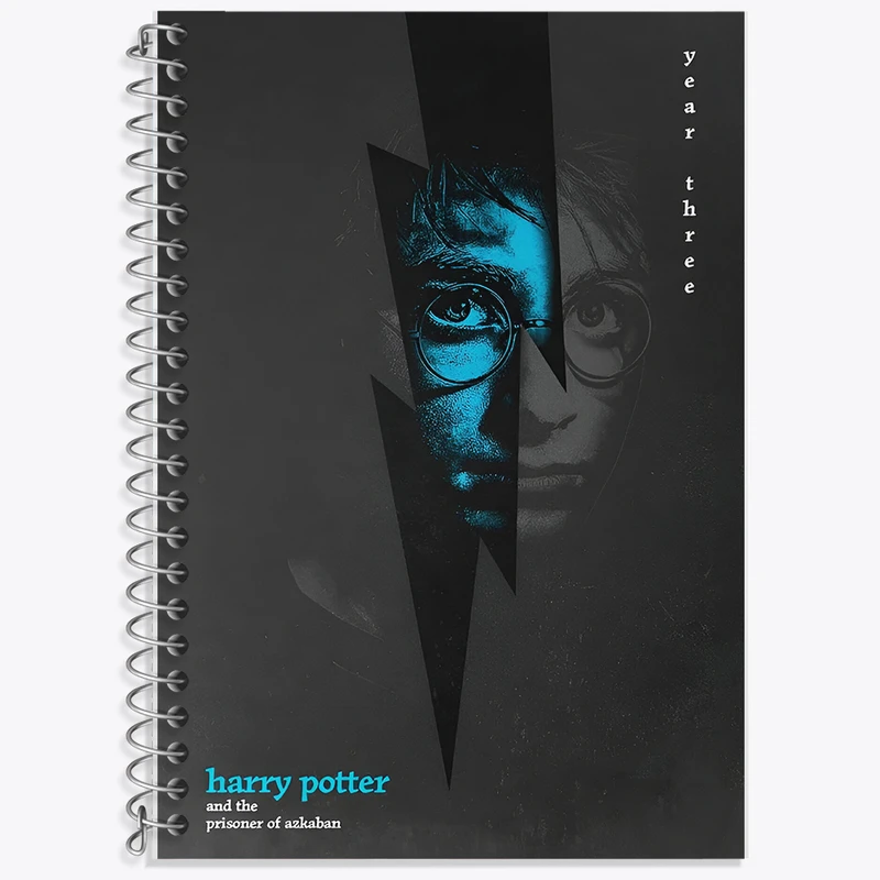 دفتر نت موسیقی 50 برگ خندالو طرح هری پاتر (Harry Potter) کد F13527