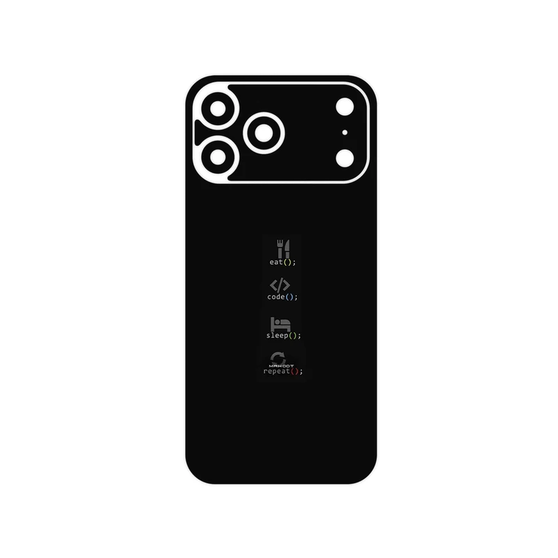 برچسب پوششی ماهوت مدل Programming 2 مناسب برای گوشی موبایل اپل iPhone 17 Pro Max