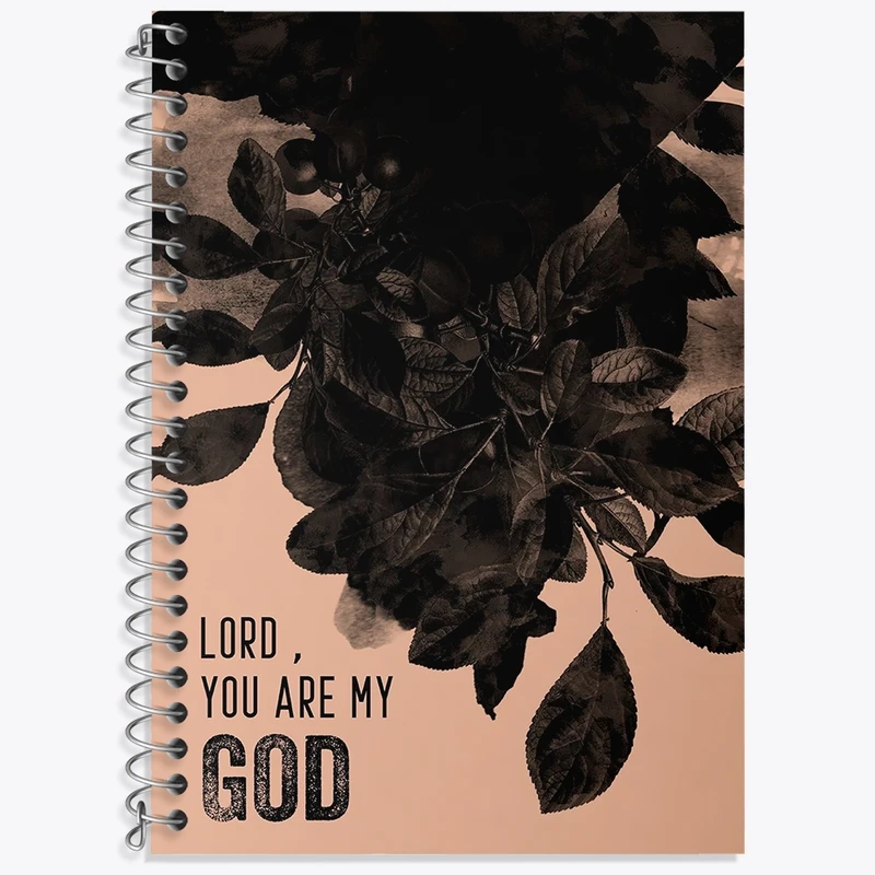 دفتر لغت 50 برگ خندالو طرح Lord you are my god کد N7339