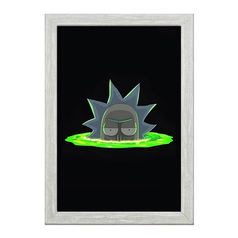 تابلو خندالو طرح ریک و مورتی (Rick and Morty) کد F4016