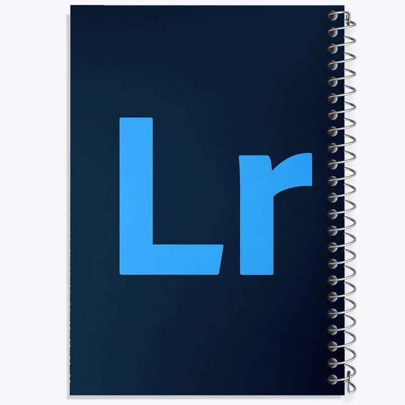 دفتر طراحی 50 برگ خندالو طرح لایت روم LightRoom کد 8430