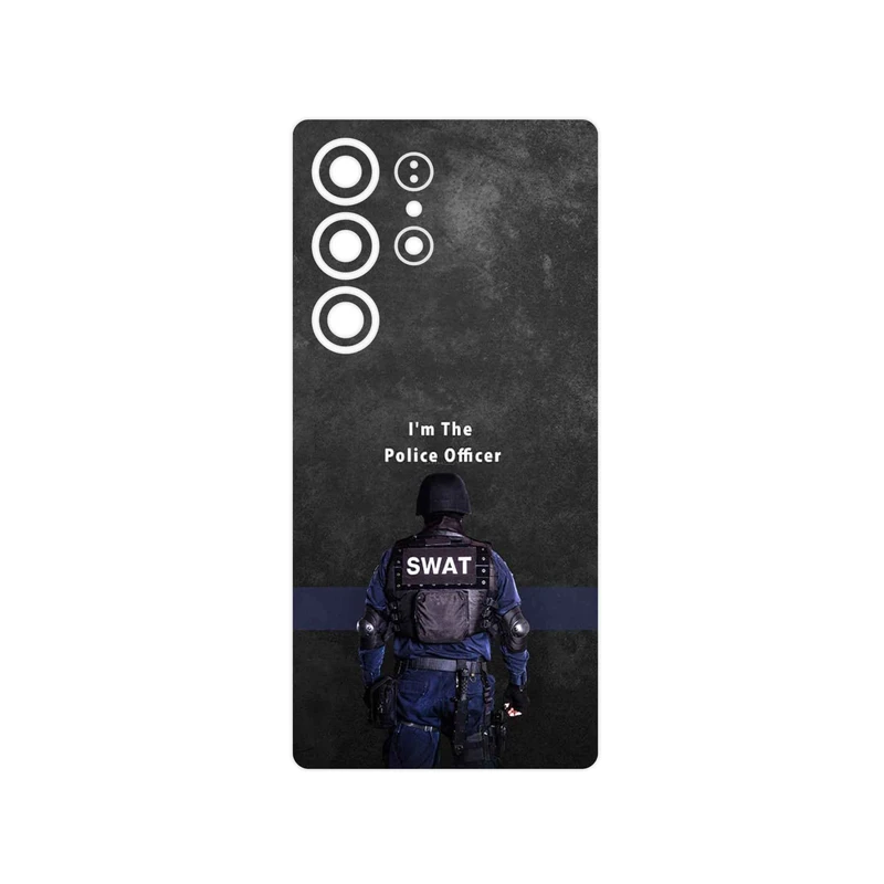 برچسب پوششی ماهوت مدل Police Officer مناسب برای گوشی موبایل سامسونگ Galaxy S25 Ultra