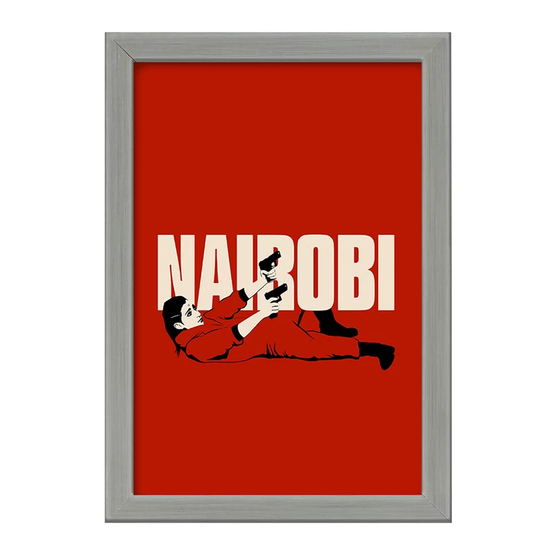 تابلو خندالو طرح نایروبی سریال خانه ی کاغذی کد F1714