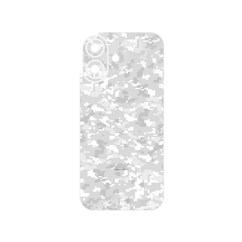 برچسب پوششی ماهوت مدل Army_Snow_Pixel مناسب برای گوشی موبایل اپل iPhone 17