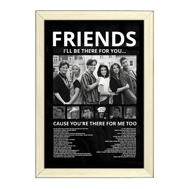 تابلو خندالو طرح فرندز (Friends) کد F13504