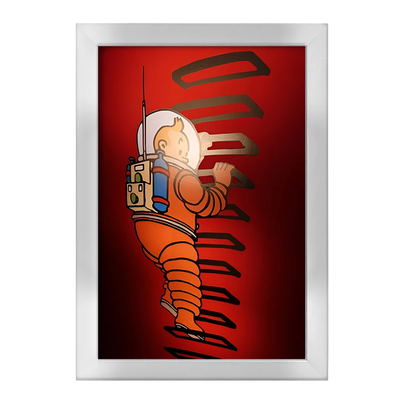 تابلو خندالو طرح تن تن (Tintin) کد F10334