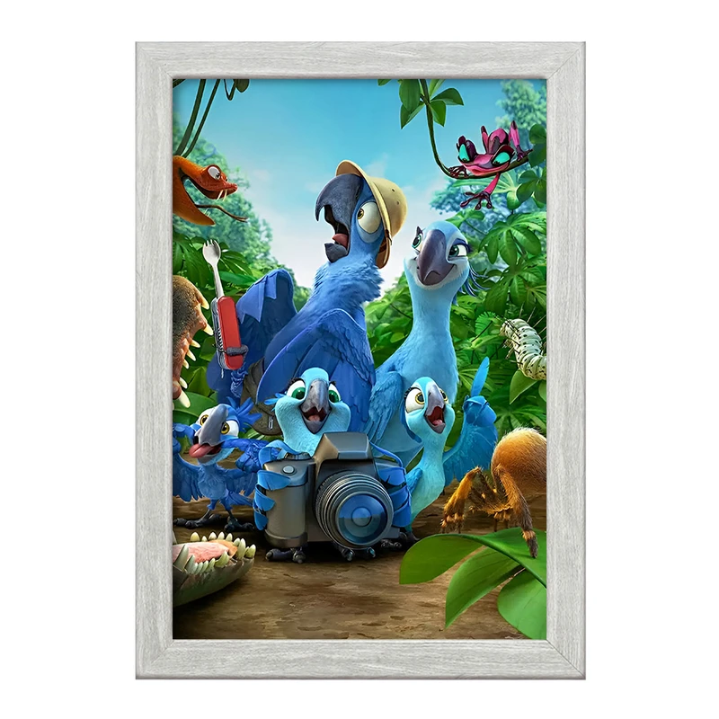 تابلو خندالو طرح ریو (Rio) کد F3766