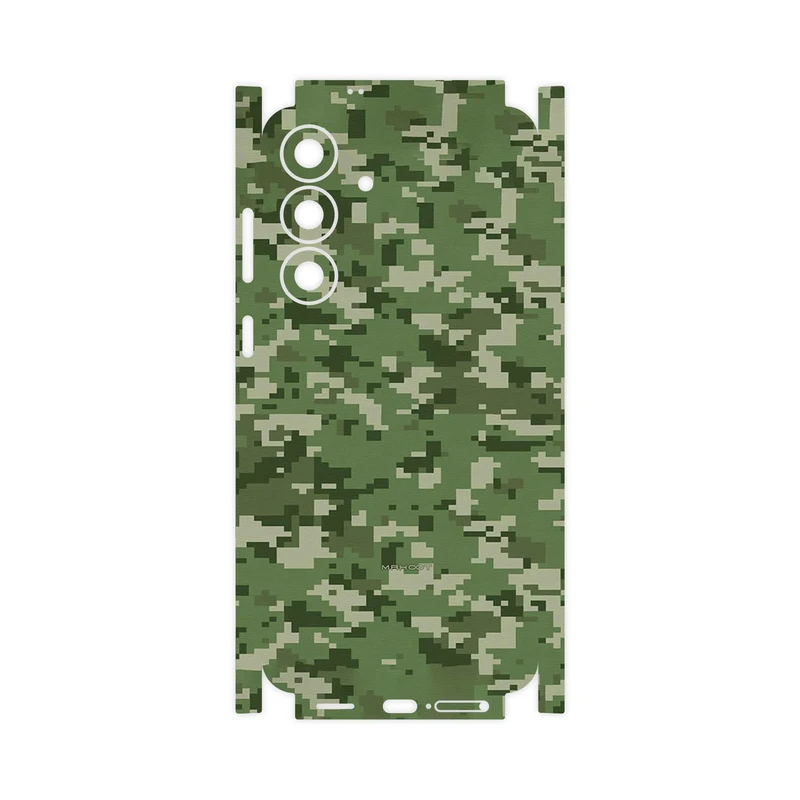 برچسب پوششی ماهوت مدل Army_Green_Pixel-FullSkin مناسب برای گوشی موبایل سامسونگ Galaxy S25 FE