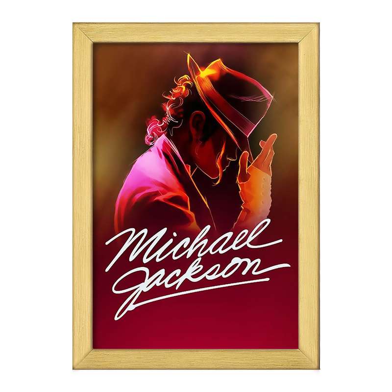 تابلو خندالو طرح مایکل جکسون Michael Jackson  کد 3282