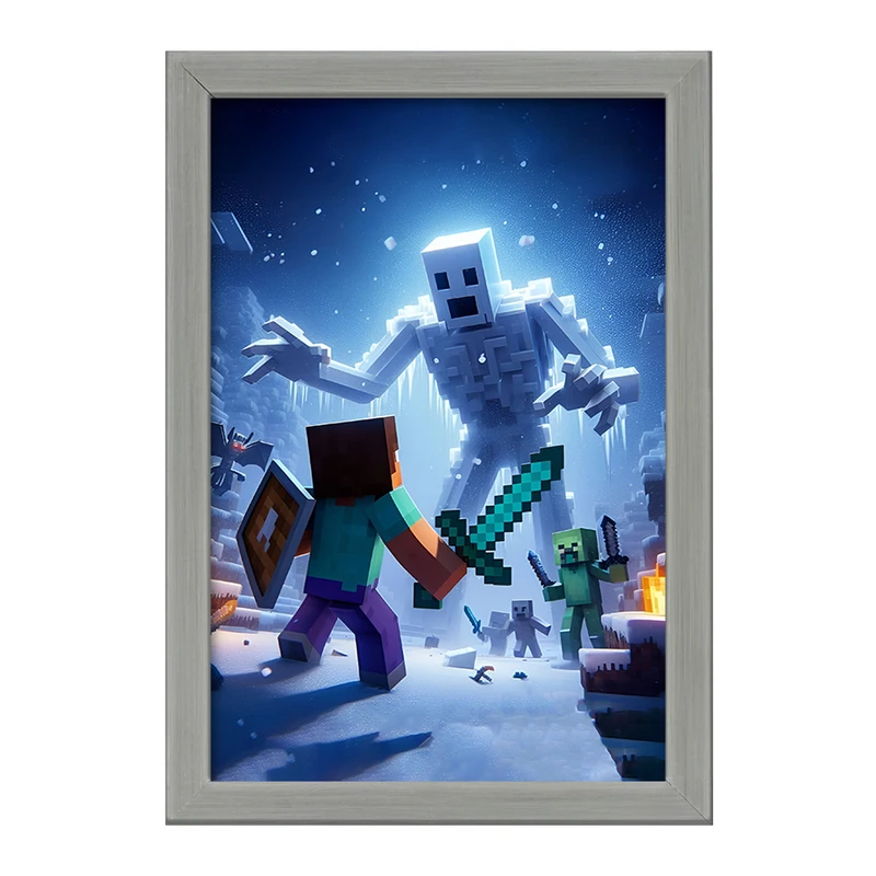 تابلو خندالو طرح ماینکرافت (Minecraft) کد F3538