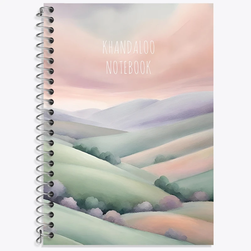 دفتر لغت 50 برگ خندالو طرح مدرن کد N9420