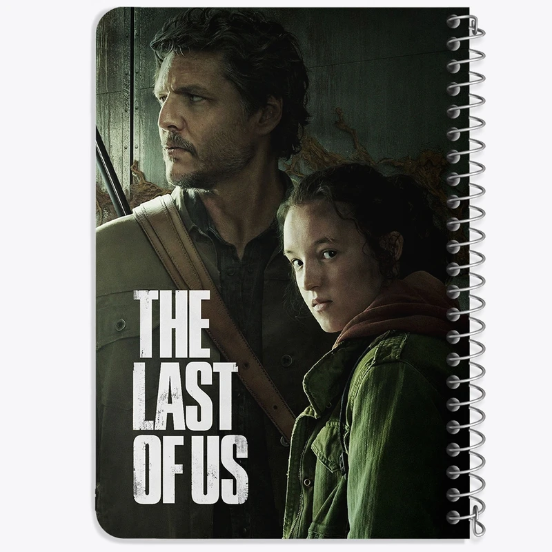 دفتر یادداشت 50 برگ خندالو طرح (The Last Of Us) آخرین بازمانده از ما کد N9305