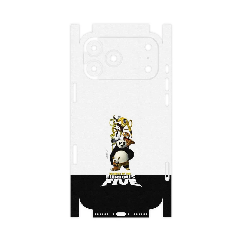 برچسب پوششی ماهوت مدل Kung Fu Panda-FullSkin مناسب برای گوشی موبایل اپل iPhone 17 Pro Max