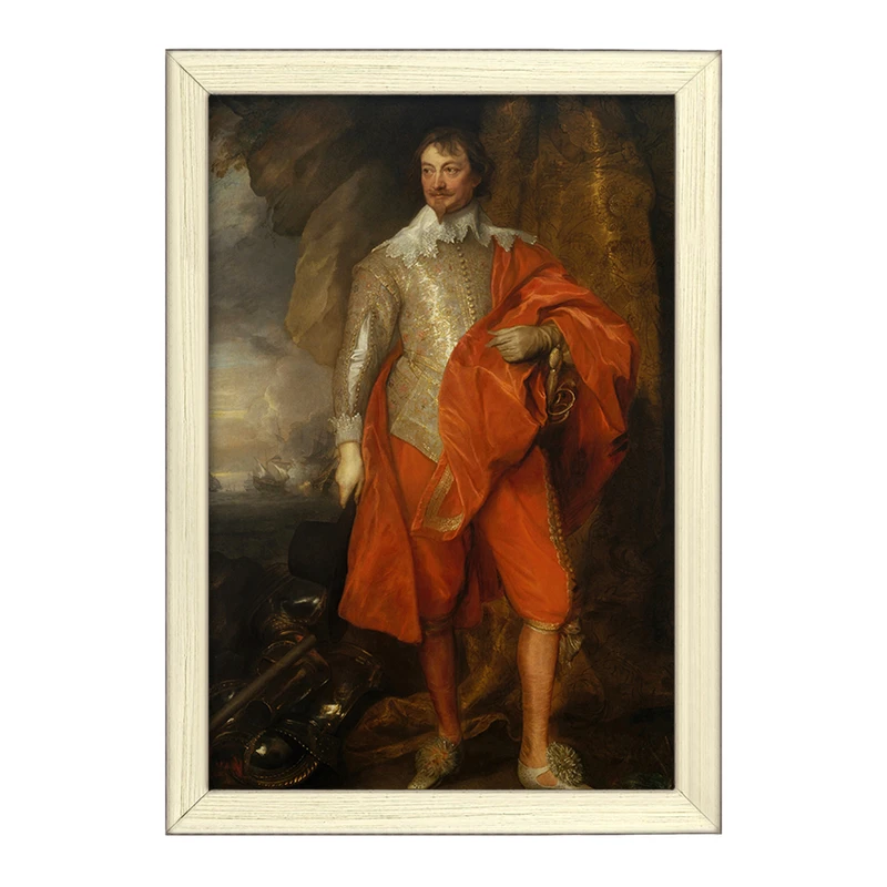 تابلو خندالو طرح نقاشی ارل دوم وارویک اثر نقاش رابرت ریچ کد F12225